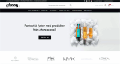Desktop Screenshot of glossy.se
